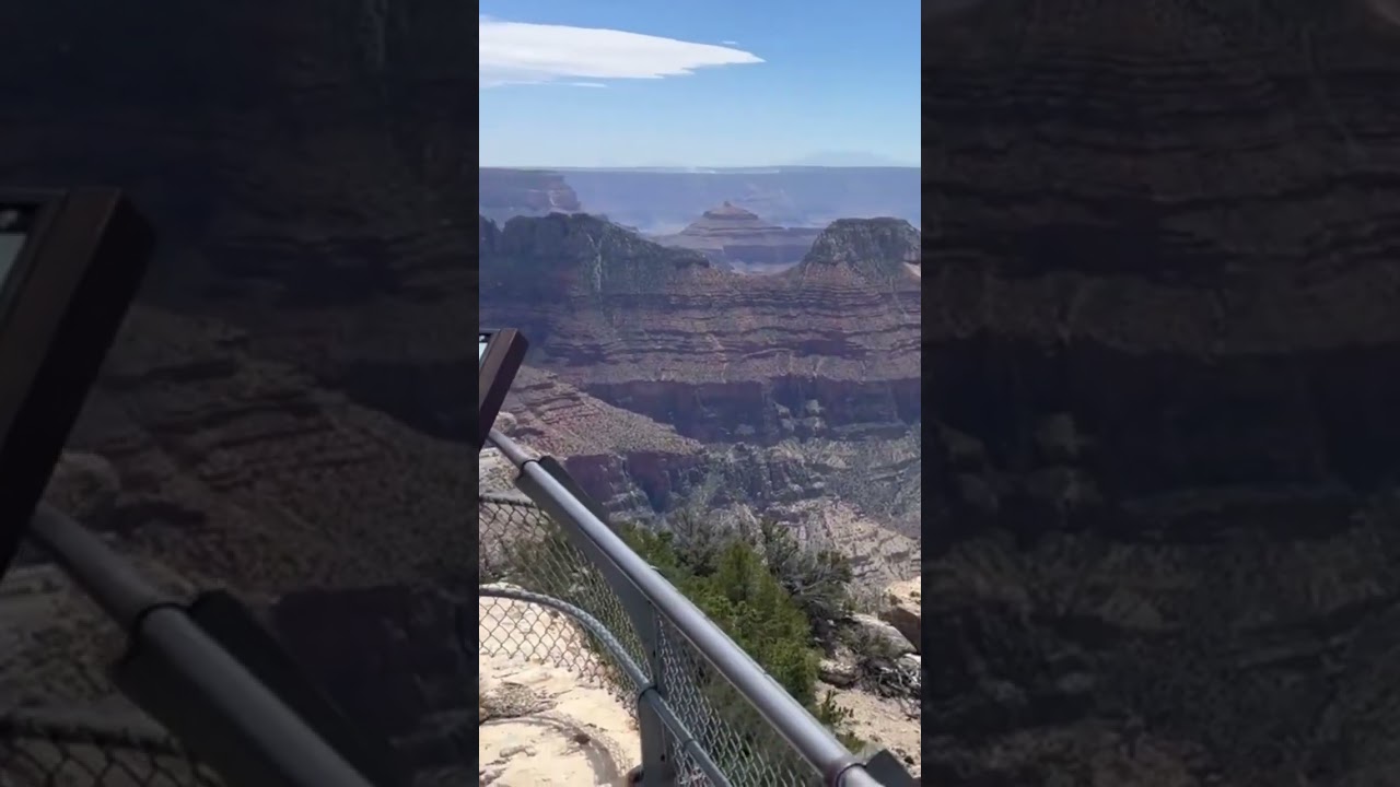 Grand Canyon North Rim. View from Bright Angel Canyon 