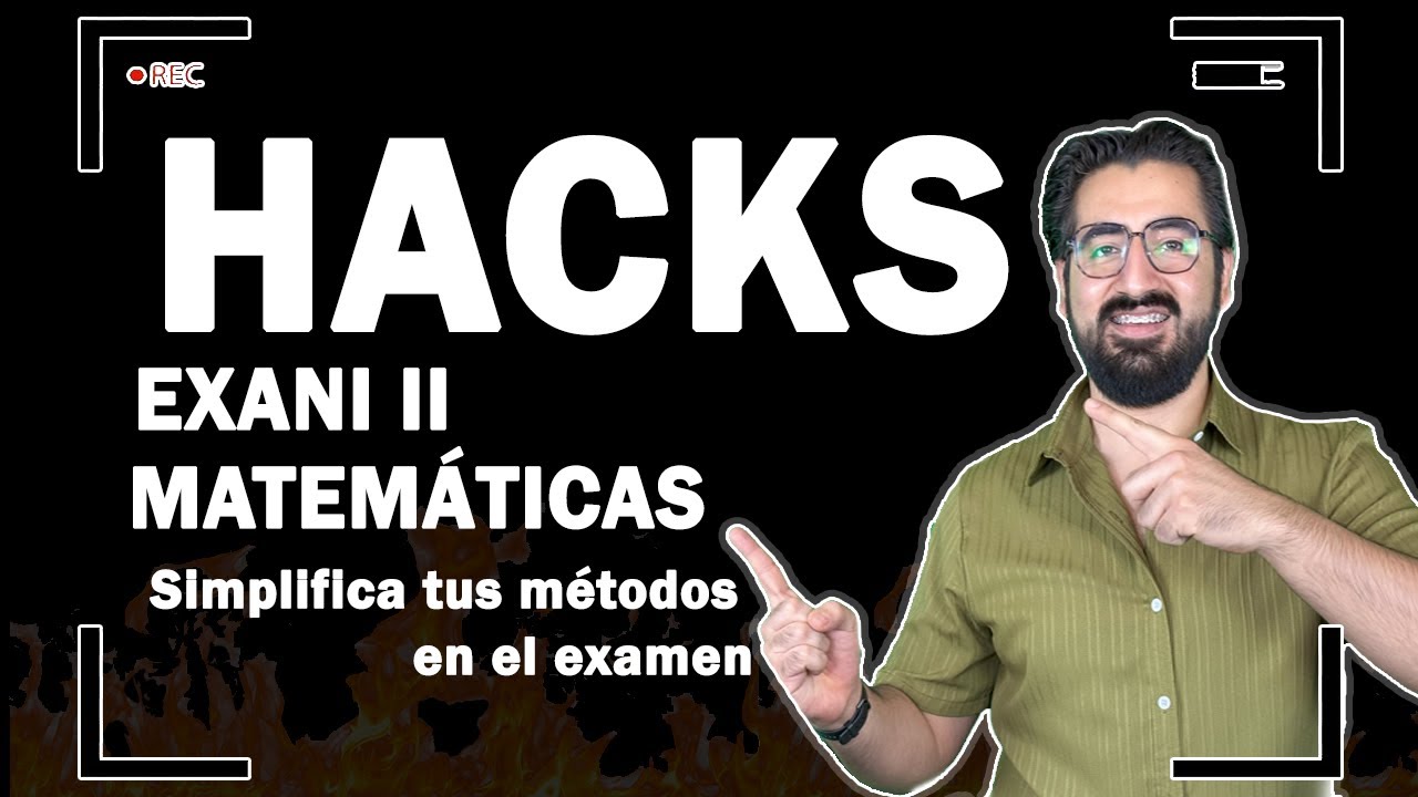 TRUCOS PARA RESPONDER TU EXAMEN EXANI II 1 PENSAMIENTO MATEMÁTICO