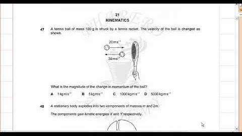 MCQs OF KINEMATICS AND DYNAMICS PART 5 IN URDU / HINDI