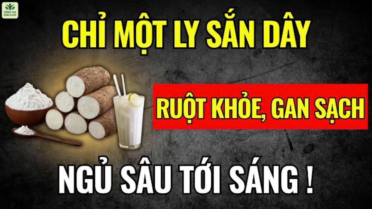 NGƯỜI CAO TUỔI: Uống Sắn Dây Mỗi Ngày Giúp Ruột Khỏe, Gan Sạch, Ngủ Sâu Tới Sáng!| Sức Khỏe Tuổi Già