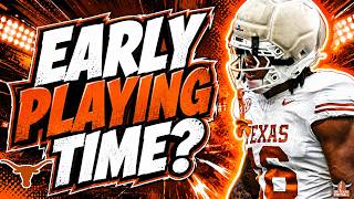 5 Freshman Who Could Get EARLY Playing Time | Texas Longhorns Football