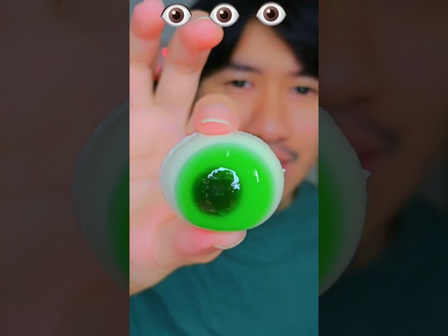 กินตามอิโมติคอน : ลูกตา #กินตามอิโมจิ #mukbang #jelly #food  #เยลลี่ลูกตา #eatingchallenge #shorts