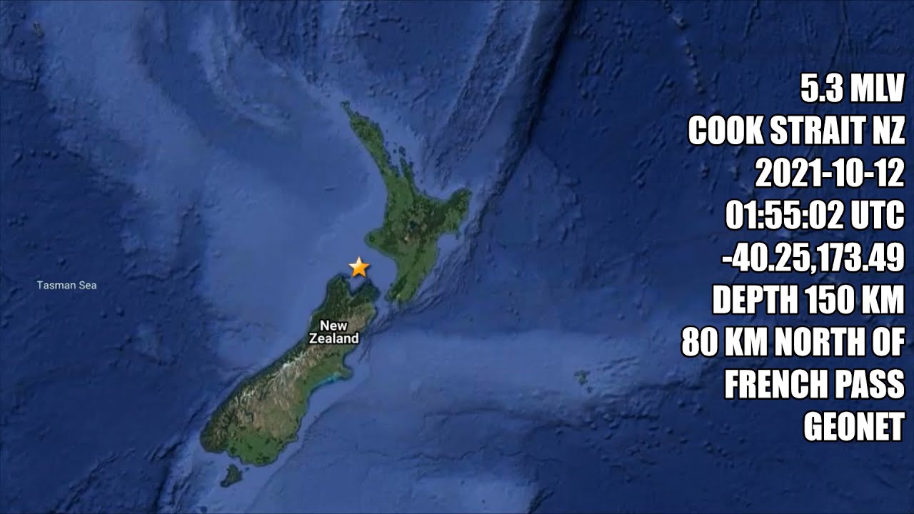 5.3 MLv COOK STRAIT NZ 12TH OCT 2021