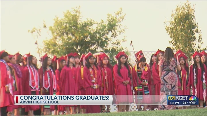 Arvin High graduation ceremony