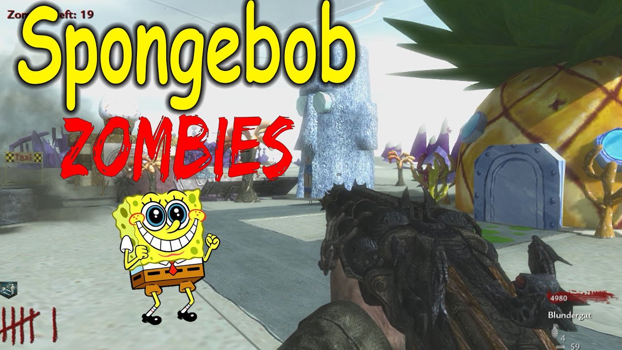 spongebob episodes, call of duty zombies, spongebob zombies, sponge...