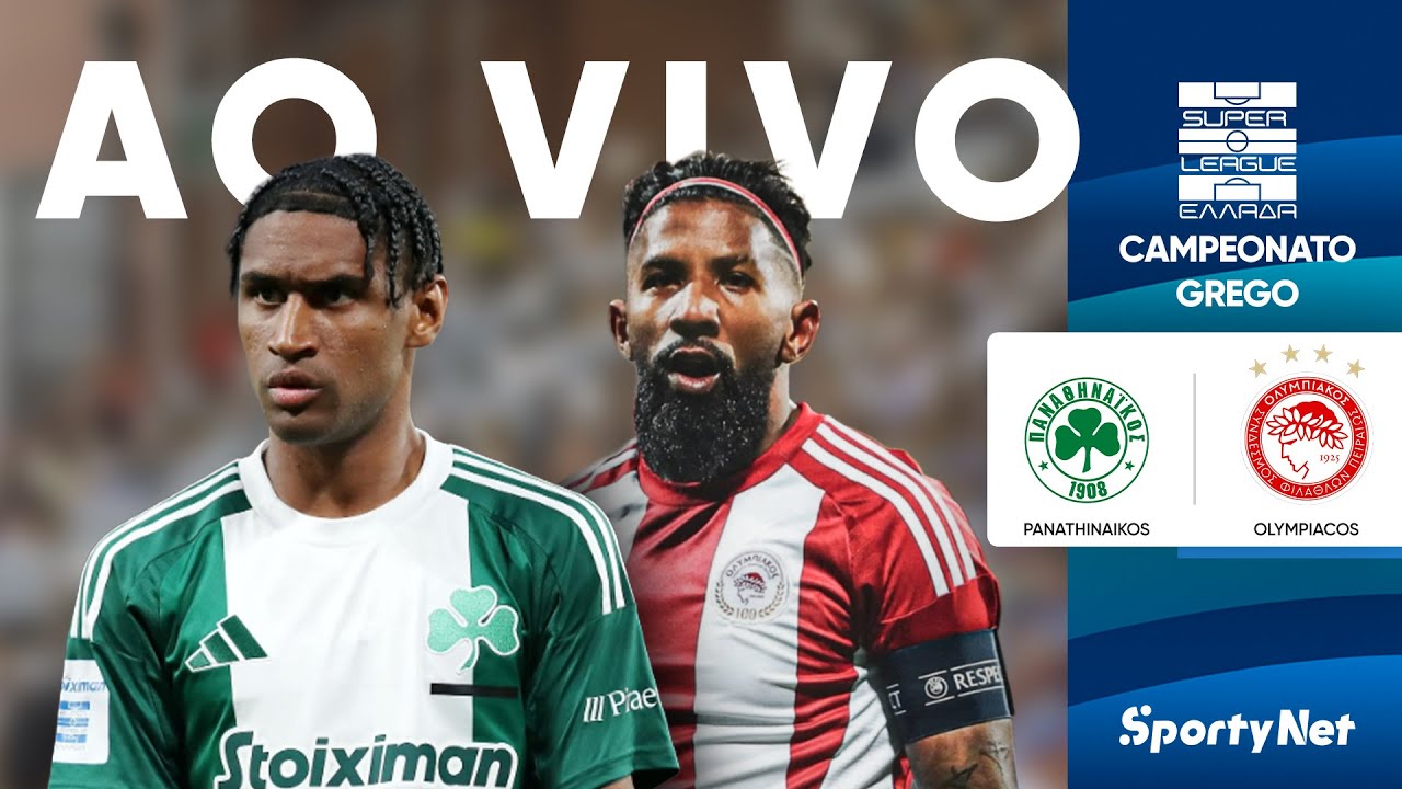 AO VIVO E COM IMAGENS: PANATHINAIKOS x OLYMPIAKOS | CAMPEONATO GREGO ...