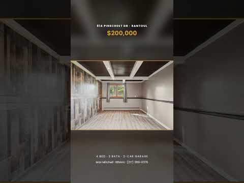 814 Pinecrest Dr, Rantoul, IL home video tour