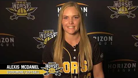 Know Your Norse Softball 2017-18: Alexis McDaniel