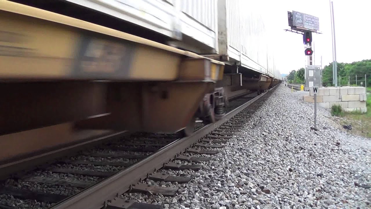 Getting Ultra Close To a 50 M.P.H. Train