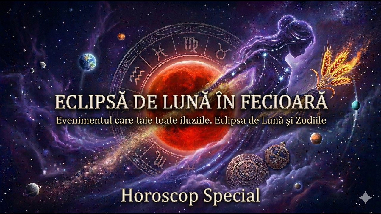 Horoscop Special - 🌑Eclipsa de Lună - Cea mai mare restructurare a destinului din acest an!