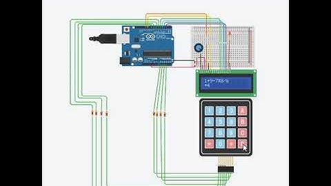 Arduino based simple Calculator . Mps project FINKI