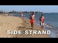 SIDE EVRENSEKI HEUTE. Strand. Meer. Türkei #antalya #side #türkei