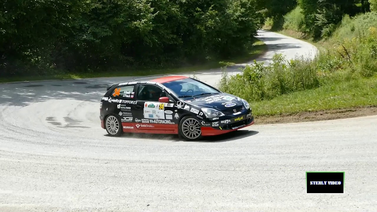 Rally Lubenik 2018 Honda Civic Type R Vladimir Hudy Jaroslav Frisch Youtube