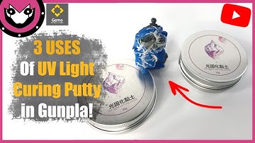 How to Use PUTTY in GUNPLA Building! | GEMO UV Light Curing Putty