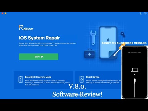 How to Fix support.apple.com/iphone/restore with Tenorshare Reiboot (V.8.0)