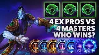 Download lagu Zeratul VP - 4 ExPROS vs 4 Masters WHO WINS? - Grandmaster Storm League
