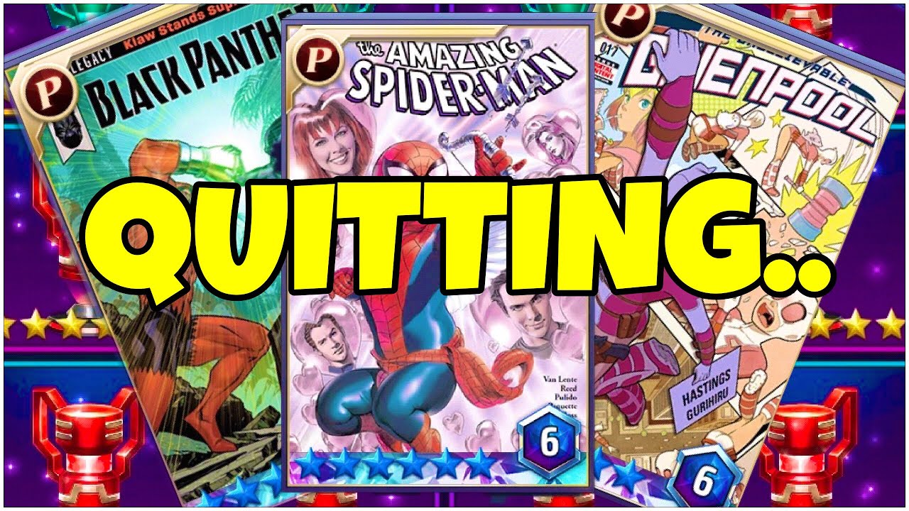 TED TALK w/ BEAST. QUITTING MARVEL FUTURE FIGHT ??