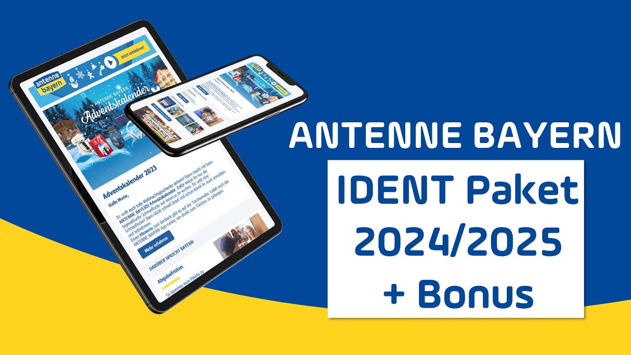 Antenne Bayern | IDENTPACK 2024 + Jahreswechsel