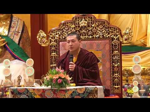 01 Establishing the Foundation of Dharma by H H  17th Karmapa RUS