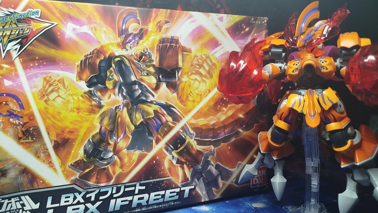 Обзор на LBX Hyper Functoin Ifreet 004!