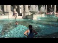 Party at Caesars palace European pool in Las Vegas - YouTube