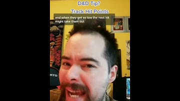 D&D DM Tip | Track Character Hit Points | 1 Minute Dungeons & Dragons DM Tips