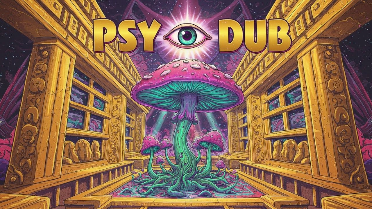 洋楽 p.a.m. mix ambient slow disco dub psyche Psy Dub Mix - Trippy Mushroom Goddess (Psychill Dub / PsyDub Chill