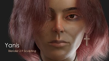 Yanis - Blender 2.9 Modeling Time-lapse - Part 1