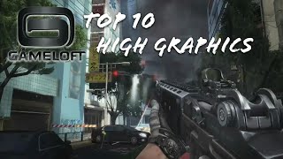 Top 10 HD offline gameloft games for android & ios by D'yougest - 