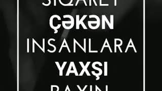 Whatsapp Status Üçün Siqaret Çeken