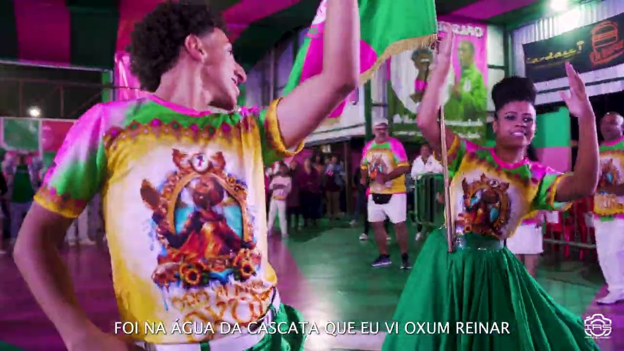 Clipe oficial Barroca Zona Sul - samba-enredo 2026 no ar!✨ ORÔ MI MAIÓ OXUM 💛🪞🌊