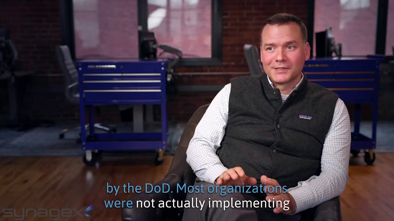 Synagex CTO, Pete Morin, de-codes CMMC for Small Manufacturers