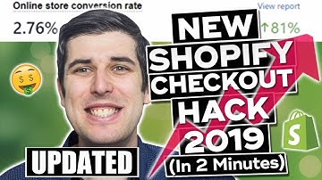 NEW FREE ULTIMATE SHOPIFY CHECKOUT HACK 2019 UPDATED | CONVERSION PIRATE HACK | CHECKOUT NUCLEAR