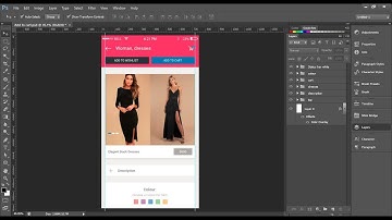 E-Shop eCommerce App UI Design in Photoshop - Tutorial-1