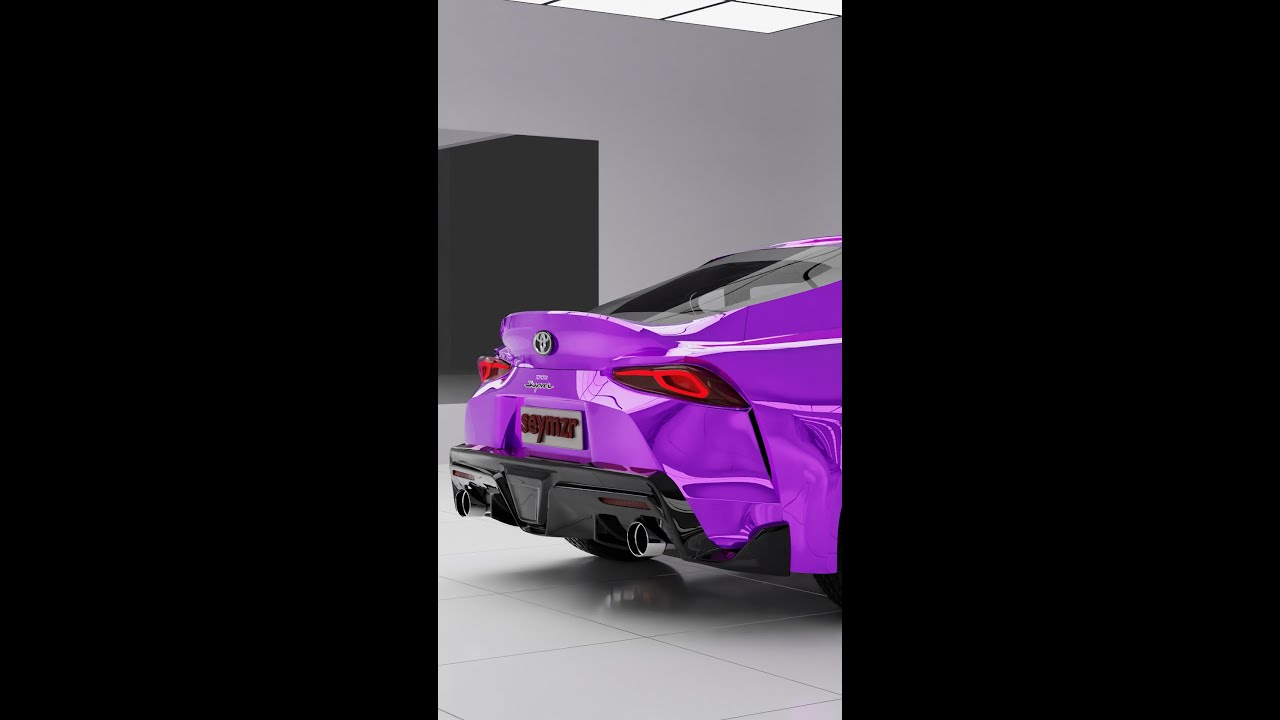 Toyota Supra 3D Model