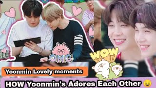 Yoonmin Cute Moments | How Suga Pampers Jimin And Jimin Adores yoongi