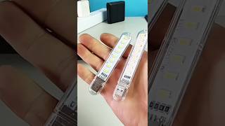 Small LED light 🤔 running from power bank or charging adapters #coolgadgets #shorts