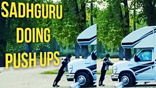 Sadhguru | Push Ups | Ride with Sadhguru | Exploring Spiritual America