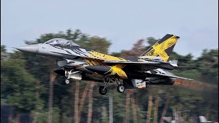 (4K) XTM Tigermeet Spottersday Kleine Brogel 2021 | Tiger Tiger Tiger!  (DutchPlaneSpotter)