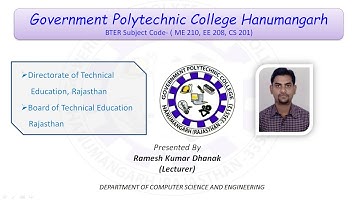 09 ME210 4 1 If  esle statement Part2 by Ramesh Kumar Dhanak GPC Hanumangarh