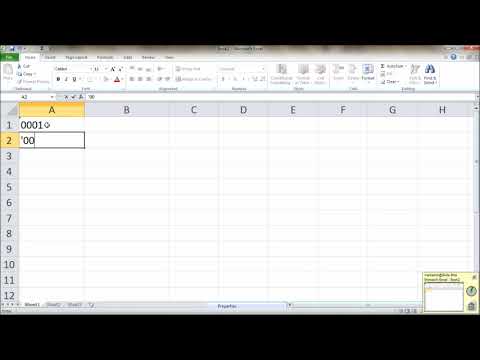 Enter number as text