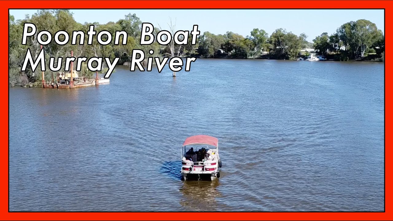 Pontoon Boat at The Murray River