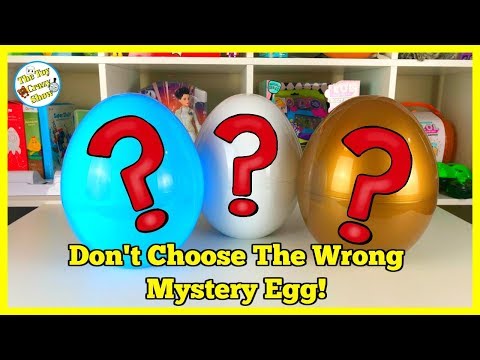 Don't Choose The Wrong Giant Mystery Egg! Surprise Toy Box From Imperial Toys!