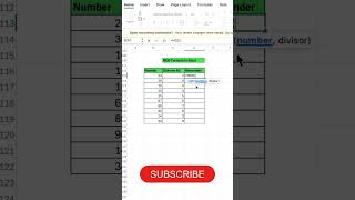 how to make mod function ka use kaise kare in Ms Excel