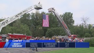 DeWitt holds 9/11 remembrance