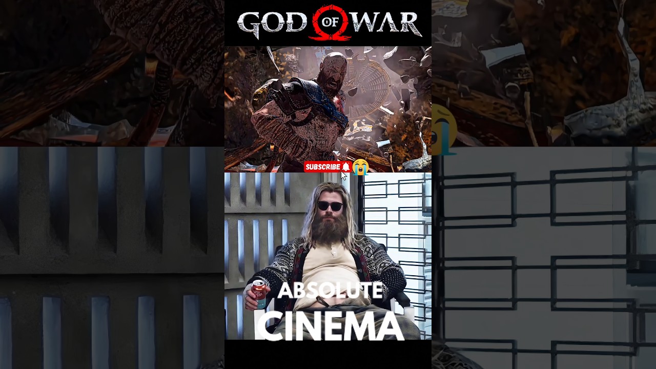 4k GOW 2018 🐺| Kratos Vs Baldur 🔥 Brutal Fight ☠️