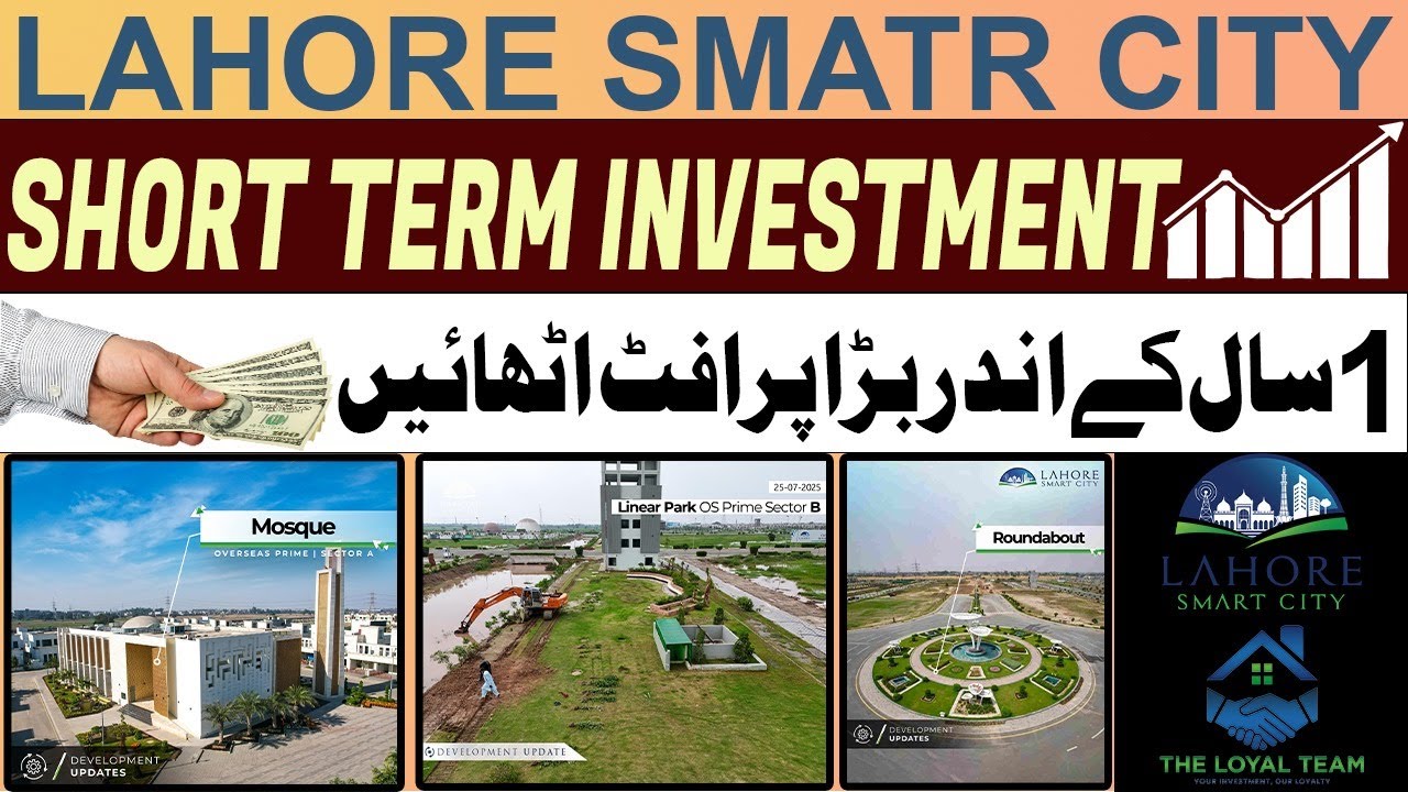 Top 3 Blocks in Lahore Smart City – Best Investment Options 2025