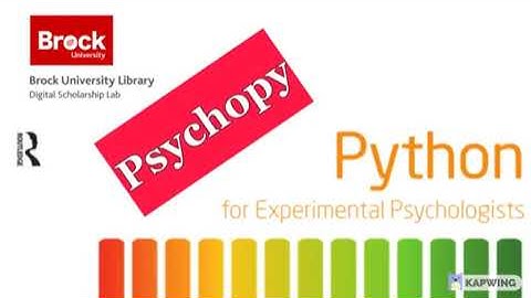 Psychopy Part 3 with Sound