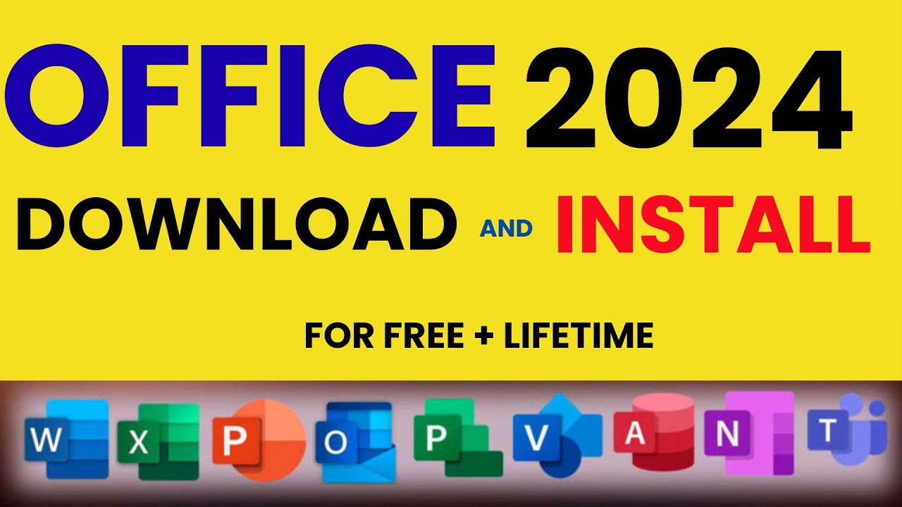 Microsoft Office 2024: No Subscription, No Monthly Fees! (Full Guide) 