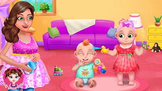 Newborn Twin Baby Care - Baby Care Games - Baby Games Video